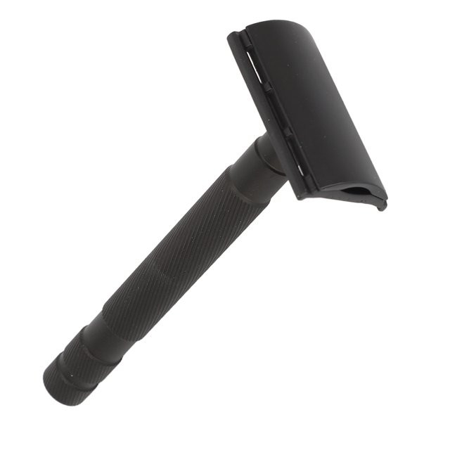 Porte-couteau à Barbe à Double Tranchant Porte-Couteau à Barbe Antidérapant Réutilisable à Manche Long Porte-Couteau à Barbe Réutilisable
