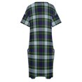 thumbnail image 4 of Clan mackenie tartán vestido holgado con bolsillo para mujer embarazada vestido de verano, 4 of 6