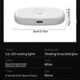 thumbnail image 3 of Fiudx Luz Interior para Coche, Lámpara Led Magnética Recargable, Luz Ambiental de Techo Activada Por Voz, Varios Modos de Iluminación, Uso Doméstico, Decoración Elegante, Carga Usb Incluida., 3 of 6
