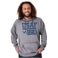 thumbnail image 3 of US Air Force USAF Bro Brother Hoodie Hooded Sweatshirt Men Brisco Brands S, 3 of 6