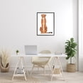 thumbnail image 2 of Stupell Industries Cheetah Sitting Down Relaxed Orange Black Spots , 24 x 30, Designed by Patricia Pinto, 2 of 6