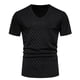 thumbnail image 2 of pstuiky camisetas para hombre, Camiseta de manga corta con cuello en V y estampado liso para hombre ropa de hombre xl, 2 of 8