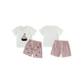 thumbnail image 2 of BemeyourBBs Toddler Boys Summer Outfits Sailboat Embroidery T-Shirts Shorts, 2 of 9