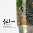 thumbnail image 5 of Rivers Edge Products 24 Oz Insulated Tumbler, Leak Proof Stainless Steel Tumbler With Lid, Spill Proof Tea, Soda, Cocktail, or Coffee Tumbler, To-Go Portable Travel Cup, Green Camo, 5 of 7