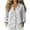 White, variant on Oksale Womens V Neck Cardigan Button Front Corduroy Jacket Dressy Casual Long Sleeve Sweater Cardigans Fall Winter Clothes White M