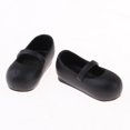 thumbnail image 1 of Zapatos de Muñeca de Moda de 12 Pulgadas, Planos Informales para Accesorios de Ropa de Muñecas Negro, 1 of 8