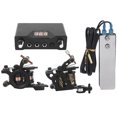thumbnail image 5 of Kit de máquina de tatuaje de bobina, conjunto de máquina de tatuaje de tatuaje de doble bobina Kit de tatuaje artesanía superior, 5 of 5