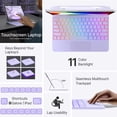 thumbnail image 3 of Funda tipo teclado para iPad Air 13 y iPad Pro 12.9 con soporte, 3 of 8