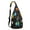 Black-94, variant on Celestial Star Constellation Bag - Moon and Stars Pattern Shoulder Pack (Space Geek Gift Idea)