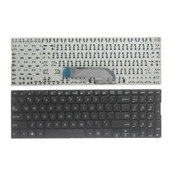New US Black English Laptop Keyboard (Without Frame) Replacement for Asus R518 R518U R518UA R518UQ