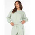 thumbnail image 2 of Celebrity Pink Women's and Women's Plus Pullover Sweatshirt, Sizes XS-4X, 2 of 7
