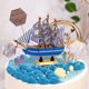 thumbnail image 3 of 1 pieza de decoración para tarta de graduación con forma de barco, decoración creativa para tarta de fiesta., 3 of 7