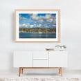 thumbnail image 5 of Boats across Beacon Bay - Newport Beach California Photography Oak Framed Wall Art Print 24 x 36 inches, 5 of 6