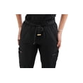 thumbnail image 5 of Fubu Women's Slim Fit High Waisted Belted Jogger Scrub Pant Medical Nursing Uniform, 5 of 6