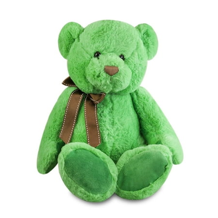 - Gitzy 12 inch Sitting Green Bear