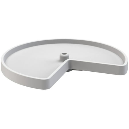 

Rev-A-Shelf 3471-24-52 Value Line 24 Pie Cut Single Shelf Lazy Susan - White