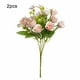 thumbnail image 1 of Flor de rosa artificial Decoración floral Flor de simulación Fiesta de boda Rosa falsa Decoración del hogar, 10 cabezas Inevent HA7988-00B, 1 of 6