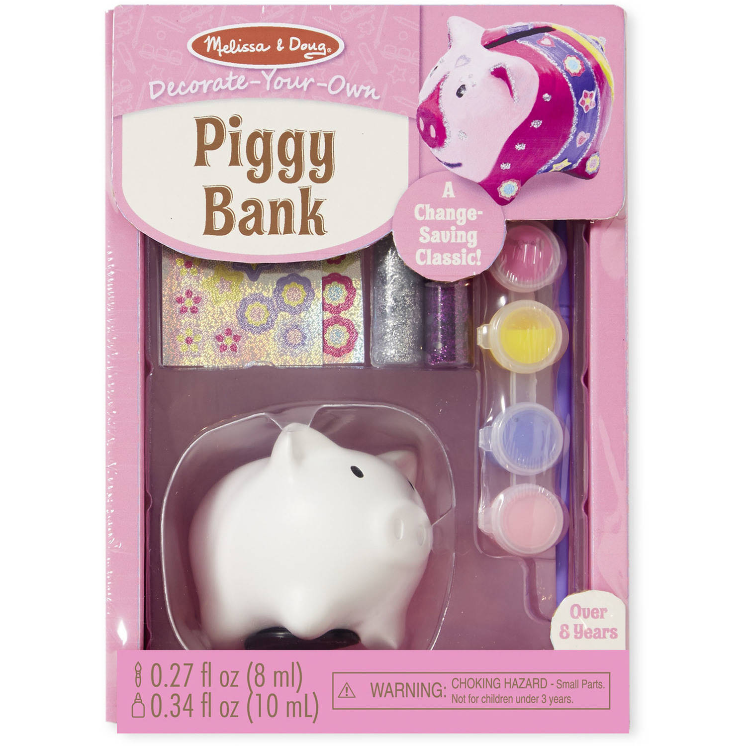 Melissa Doug Decorate Your Own Piggy Bank Craft Kit Walmart Canada