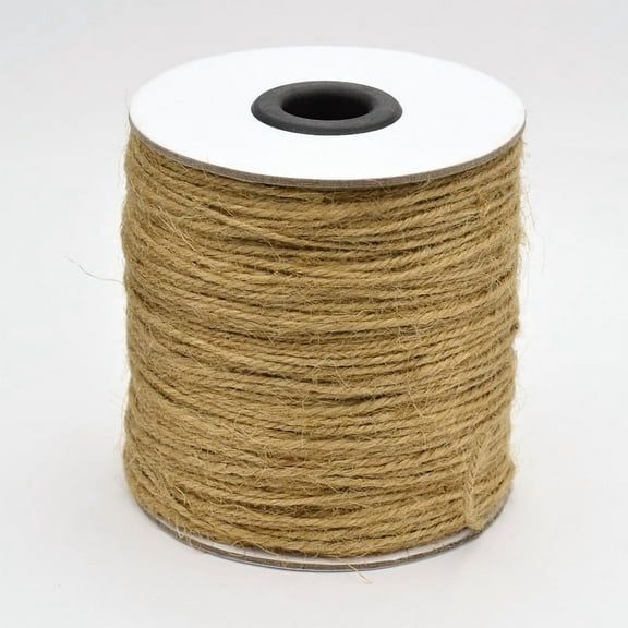 3-Ply Jute Cord Jute String Jute Twine for Jewelry Making Peru 1.5mm about 82.02 yards(75m)/roll
