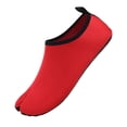 thumbnail image 1 of AUDeals Water Shoes, Quick Dry Stretch Mesh Aqua Sneakers with Split Toe Design for Swimming, Diving and Beach Use (Red, 10.5), 1 of 5
