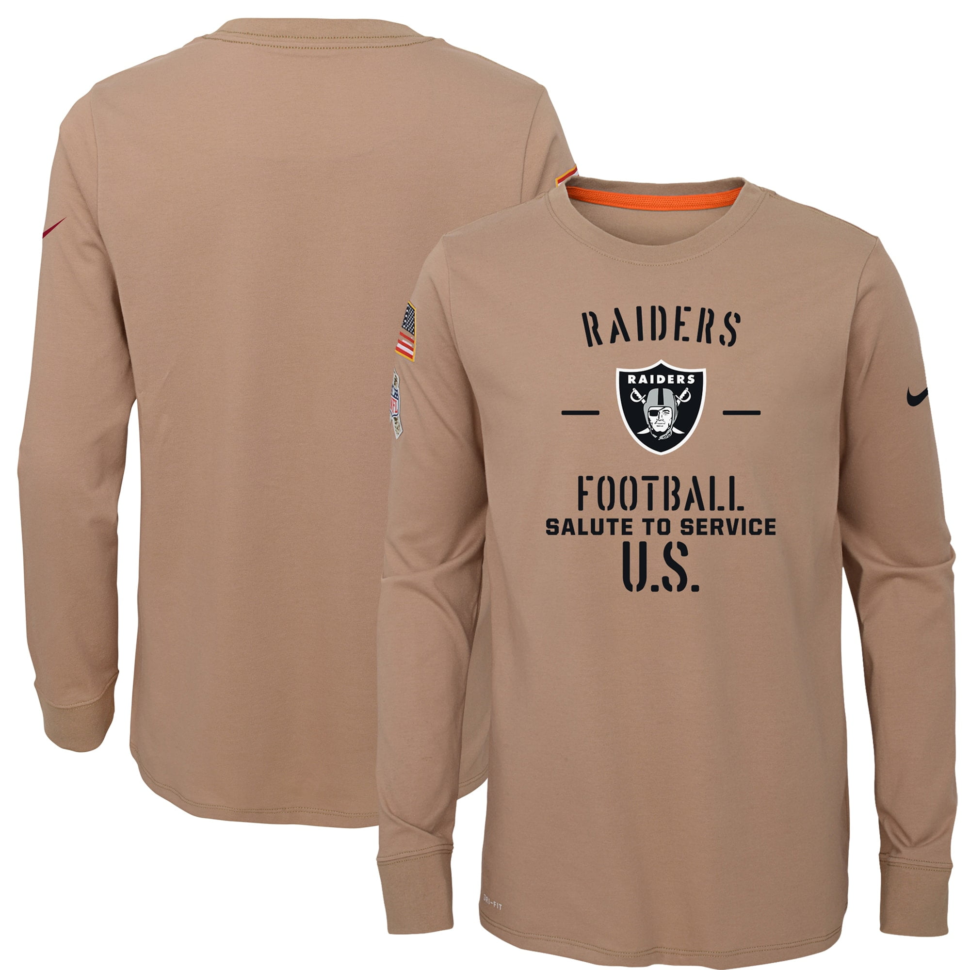 raiders salute to service shirt