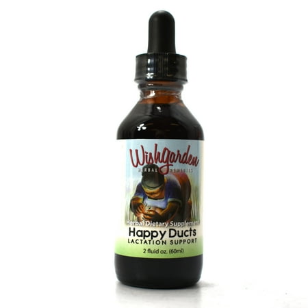 Ayurvedic Herbal Remedies - WishGarden Herbal Remedies WishGarden Herbs — Happy Ducts Herbal Formula for Clogged Ducts — 2 oz Dropper