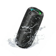 ZEALOT MP2M Portable Bluetooth Speaker, Portable Karaoke Machine with Two Wireless Mics: IPX6 Waterproof, 24W Loud Sound, Deep Bass, Bluetooth 5.3, LED Lights, Wireless Stereo Pairing, 30H Playtime