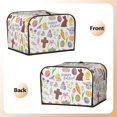 thumbnail image 3 of Pofeuu Happy Easter1 Print Toaster Cover 4 Slice, Bread Dust Cover & Fingerprint Protection, Kitchen Small Appliance Covers(Toaster Cover), 3 of 7