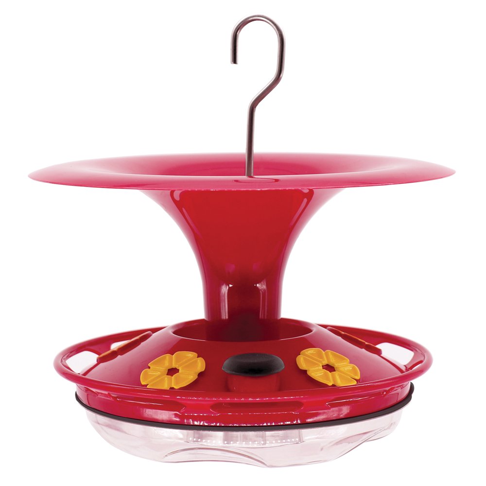 Roamwild Hanging Hummingbird Feeder with Double Moat Guard Technology