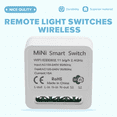 thumbnail image 5 of Mini Smart WiFi Relay Switch, DIY Timer Light Switch Module Smart Life/Tuya Application, Wireless Remote Control, 5 of 8