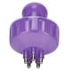 thumbnail image 5 of Cepillo masajeador portátil para el cuero cabelludo con escala para cabello fino y caída del cabello (morado), 5 of 14