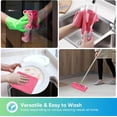 thumbnail image 4 of HOMEXCEL Microfiber Cleaning Cloth 12 Pack, Pink Premium Microfiber Towels for Cars, Lint Free, Scratch-Free, Highly Absorbent, Reusable Cleaning Rags for Car, Household, Kitchen, 11.5"X11.5", 4 of 6