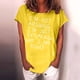 thumbnail image 1 of Pntutb - Camiseta informal para mujer con letras divertidas impresas de manga corta con cuello redondo Pntutb Pntutb-5592, 1 of 4