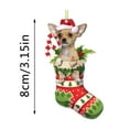 2024 New Clearance New Fun Pet Dog Christmas Tree Decorations Creative