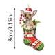 thumbnail image 3 of Nuevo Y Divertido Colgante Plano Para Árbol De Navidad Con Forma De Perro Para Decorar El Interior Del Coche, 3 of 4
