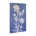 thumbnail image 3 of Stupell Industries Contemporary Cerulean Botanical Pattern Canvas Art, 16 x 24, by Petals Prints Design, 3 of 8