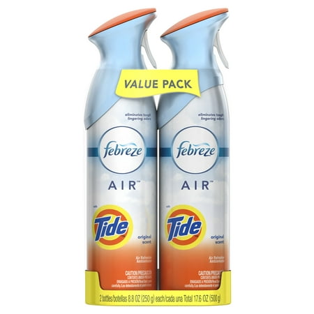 Febreze AIR Effects Air Freshener with Tide Original Scent (2 Count, 17.6