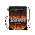 thumbnail image 2 of IKE MENS Production Drawstring Bag, 2 of 4