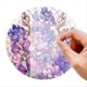 thumbnail image 4 of 4piezas Colgante de Disco Acrílico con Cadena Colgante Retro Europeo Flor Colorida Accesorios Colgantes para Mujer YK287, 4 of 7