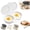 C, variant on Microwave Egg Poacher, Non-Stick Egg Cooker, Quick Breakfast Egg Making Gadget for Home Kitchen Use