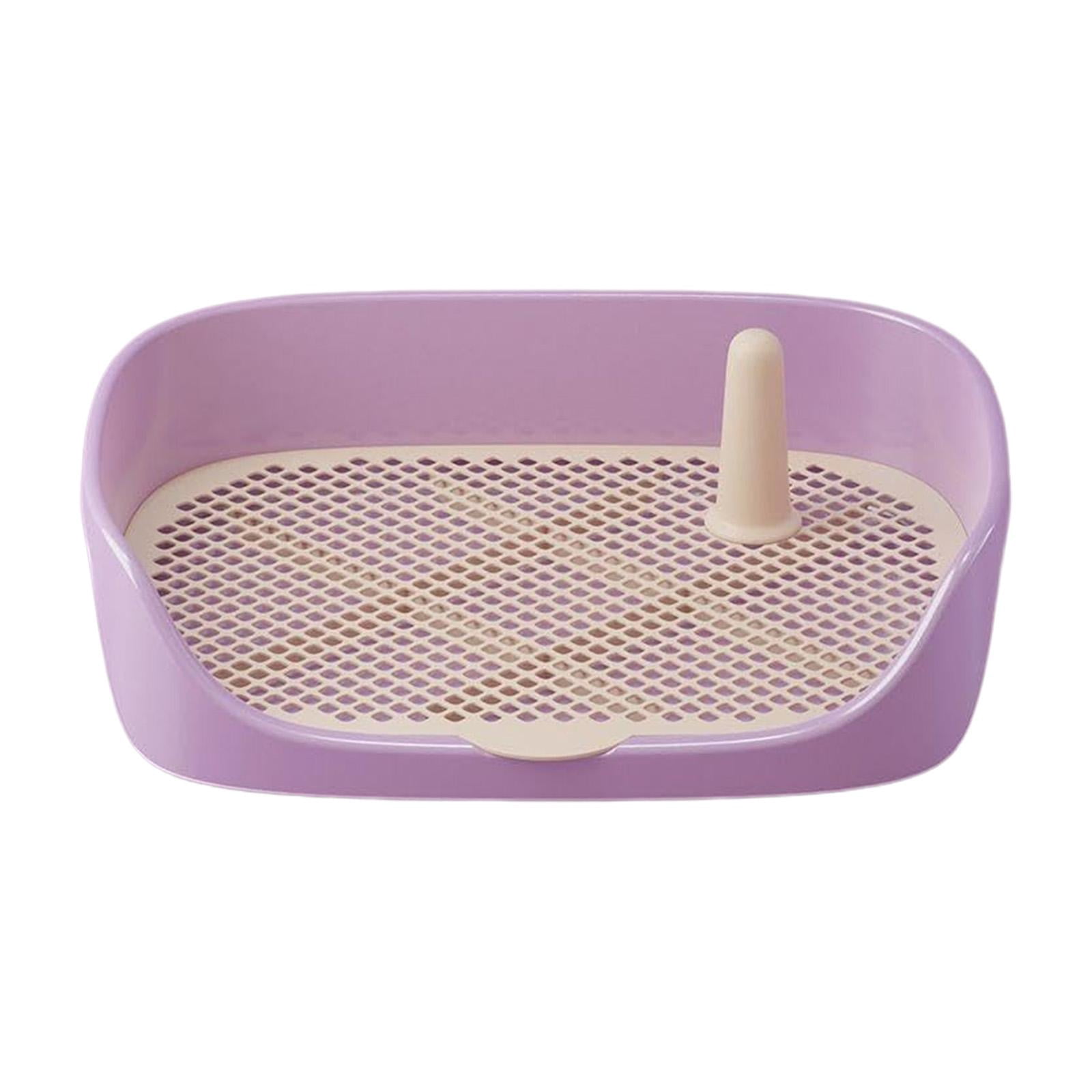 Dog Toilet Training Potty Tray Training Pad Toilet Pee Pad Holder Apartment Loo Pets Supplies Pans Pet Potty Trainer for Other Pets 48x37x13cm