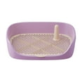 thumbnail image 4 of Dog Toilet Training Potty Tray Training Pad Toilet Pee Pad Holder Apartment Loo Pets Supplies Pans Pet Potty Trainer for Other Pets 48x37x13cm, 4 of 8