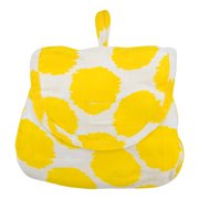 Bacati Muslin Nursing Privacy Cover, Ikat Zigzag Yellow Dots, 1.0 CT