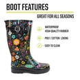 thumbnail image 3 of Bota de lluvia alta impermeable para mujer Western Chief estilo vaquero, 3 of 7