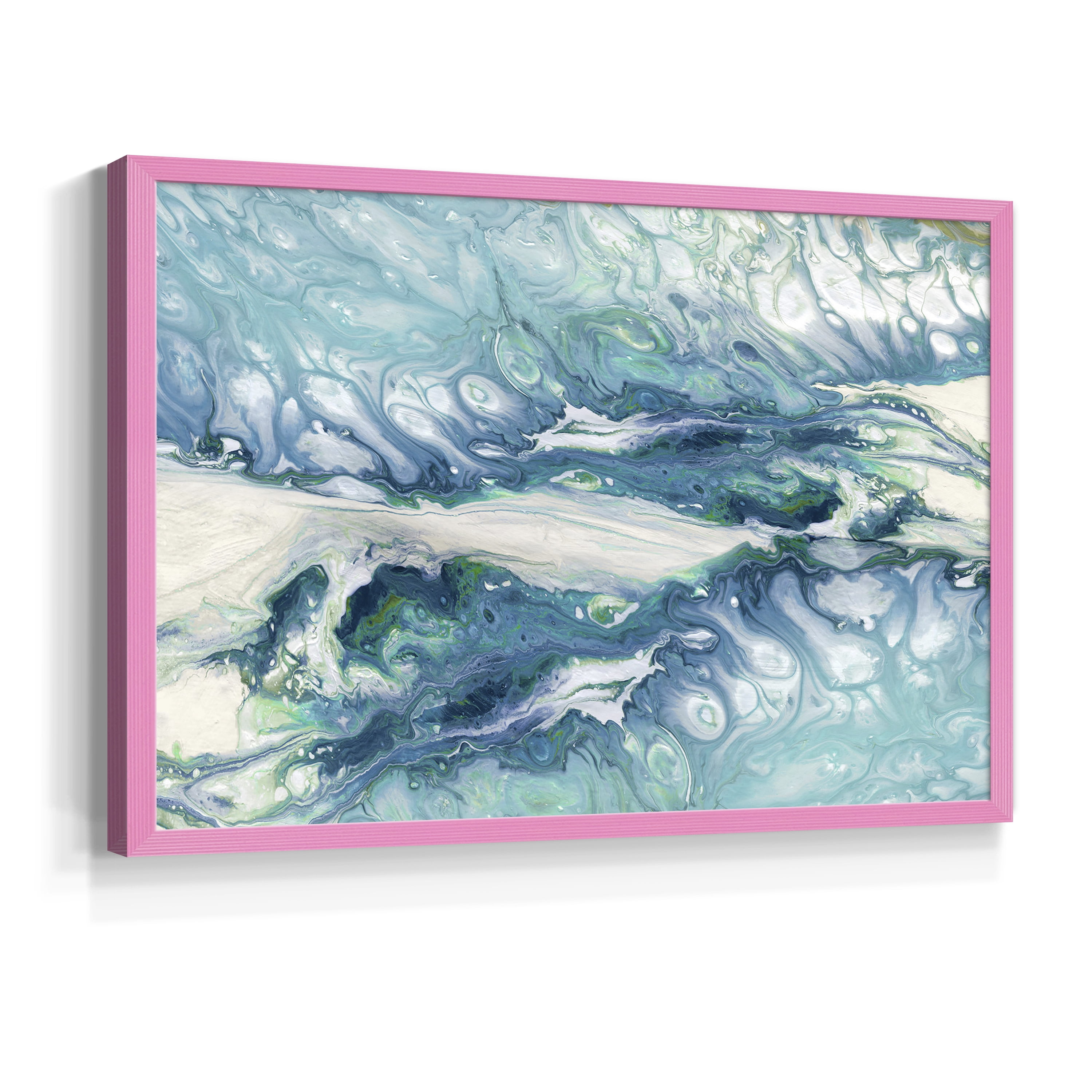 Marble Montage by Carol Robinson - Restickable Framed Giclée Print