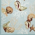 thumbnail image 3 of 2' x 4' Polyester Blue Area Rug, 3 of 3