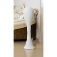 thumbnail image 3 of 39" Tall White Narrow Unique Fiberglass Modern Floor Vase, 3 of 6