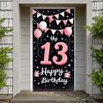 thumbnail image 4 of Decorative Design Birthday Party Banner Stunning 13 Colorful Theme Banner for Teenage Party Festive Event Indoor Use, 4 of 9