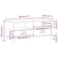 thumbnail image 4 of vidaXL TV Cabinet VIKEN Anthracite Grey Engineered Wood, 4 of 5