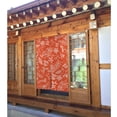 thumbnail image 2 of XMXT Japanese Noren Doorway Room Divider Curtain,Orange Christmas Illustration Restaurant Closet Door Entrance Kitchen Curtains, 34 x 56 inches, 2 of 7